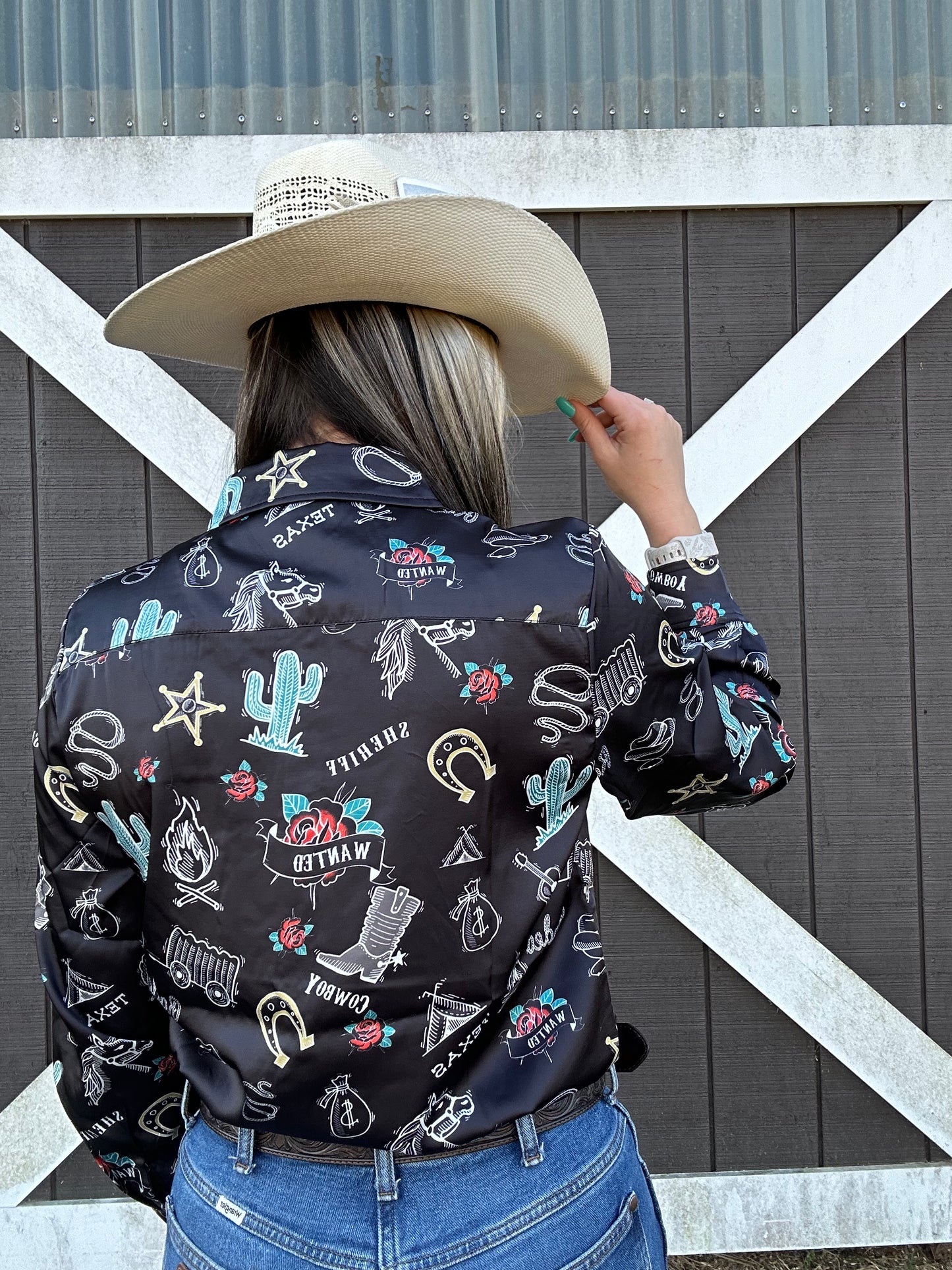 Texas Rodeo Button Down